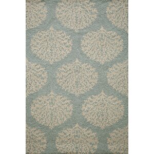 Hand-Woven Blue Indoor/Outdoor Area Rug