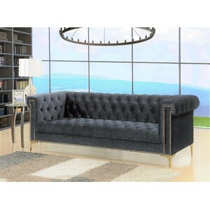 Bea Velvet Chesterfield Sofa