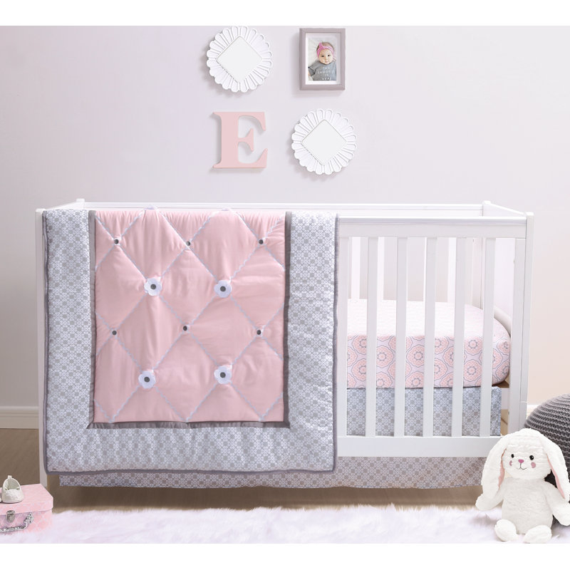 Harriet Bee Alcide Ps By The Peanutshell Princess 3 Piece Crib