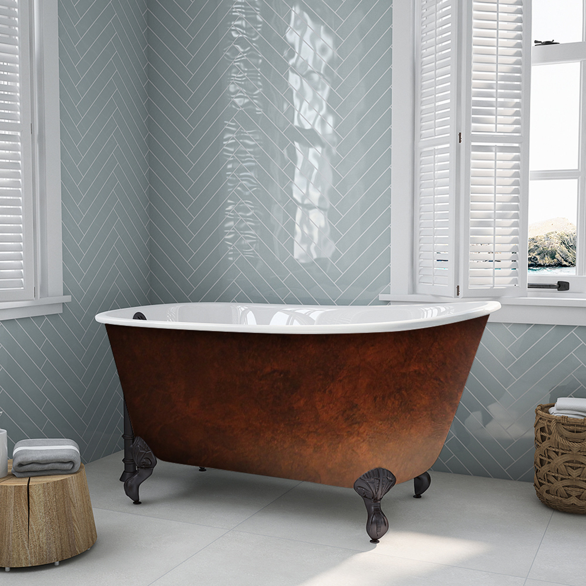 iron claw bathtub