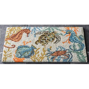 Sea Life Coir Doormat