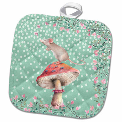 3drose3drose 3drose Chic Clover With Text Happy St Patricks Day Potholder Phl 41933 1 Dailymail
