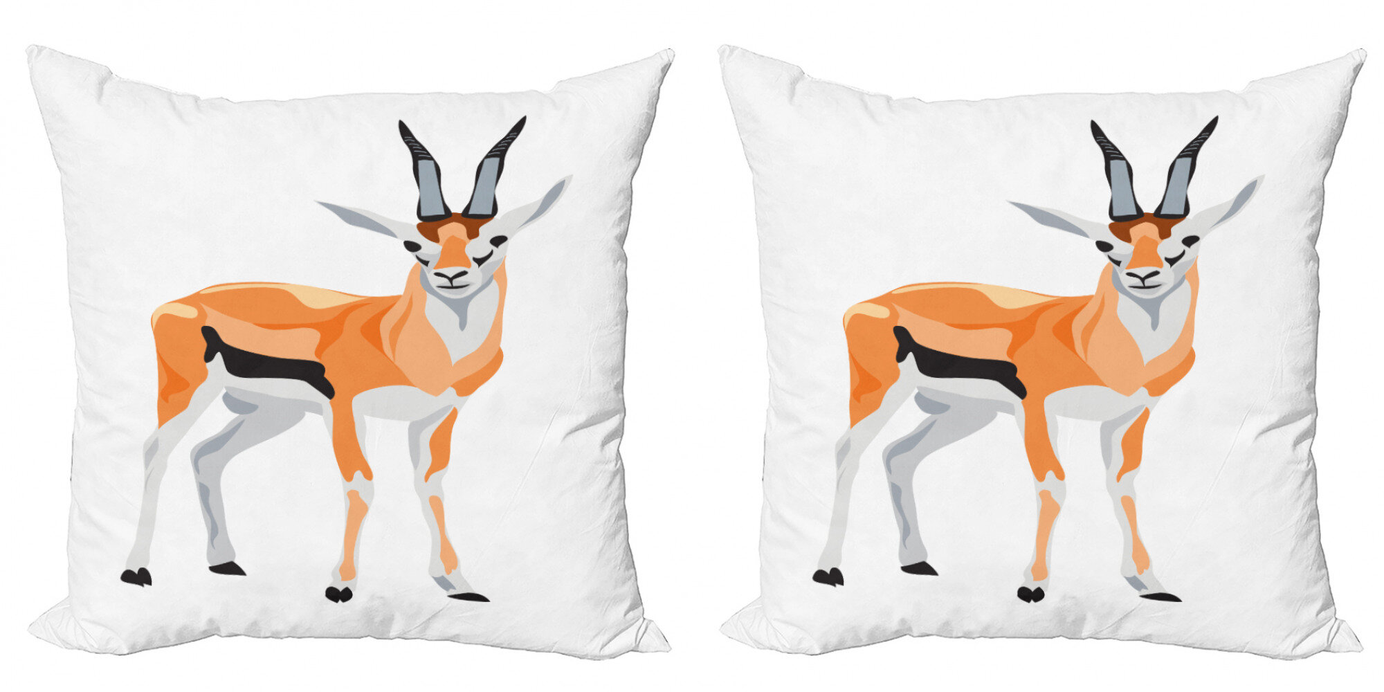 18'' Cute Cartoon Animals Cotton Linen Pillowcase Sofa Cushion Cover Home Decor
