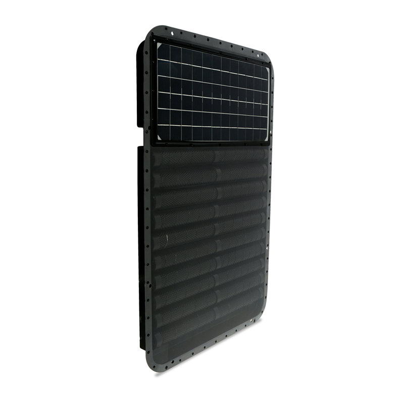SolarInfra Systems The Sun 800 BTU Wall Mounted Solar Forced Air Panel
