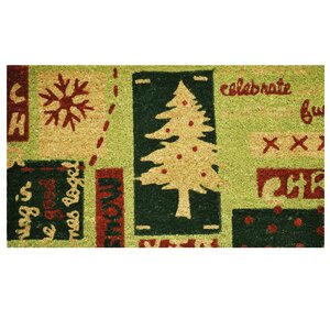Christmas Menagerie Doormat