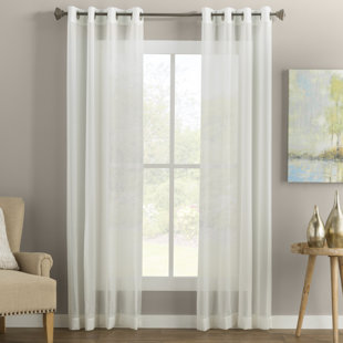 Ivory And Cream Sheer Curtains Drapes You Ll Love In 2020 Wayfair