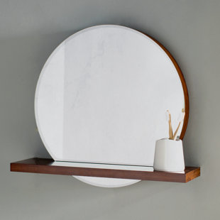 Mirrors With Shelves Drawers You Ll Love Wayfair Solace Bathroom Mirror