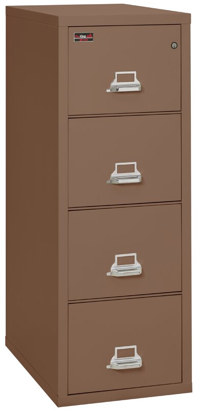 fireking fireproof 4-drawer 2-hour rated vertical file cabinet