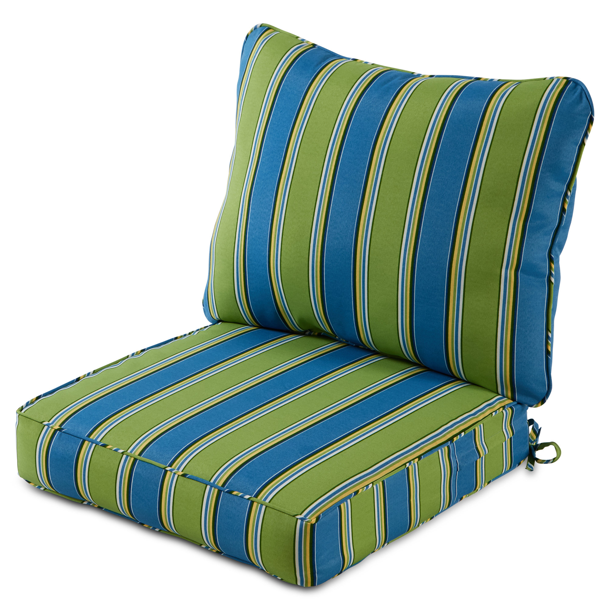 Bay Isle Home 2 Piece Deep Seat Outdoor Replacement Cushion Set Bay Isle Home 2 Piece Deep Seat Outdoor