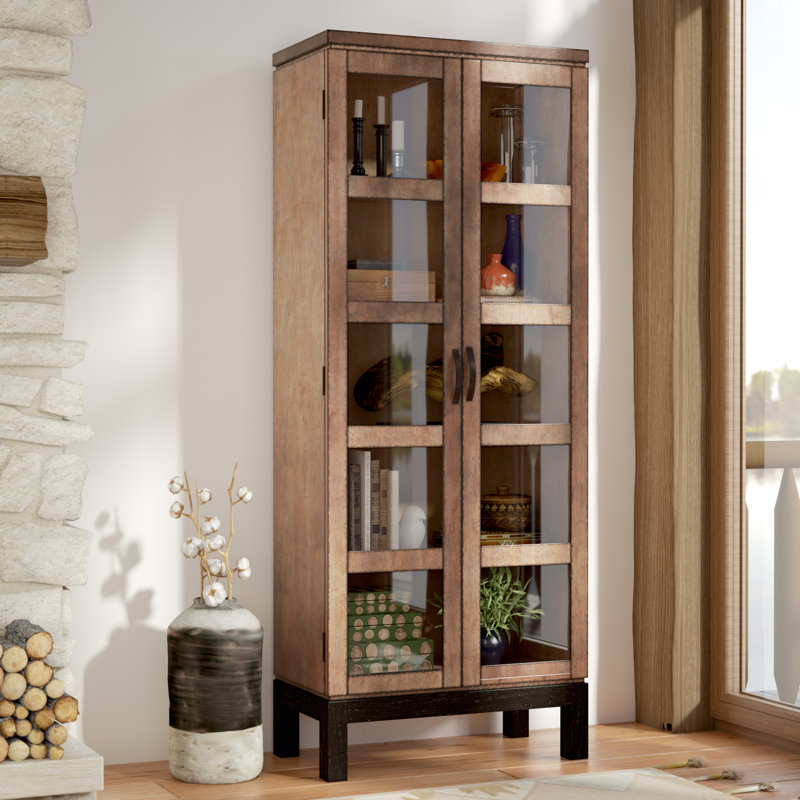 Harwich Curio Cabinet Reviews Joss Main Harwich Curio Cabinet