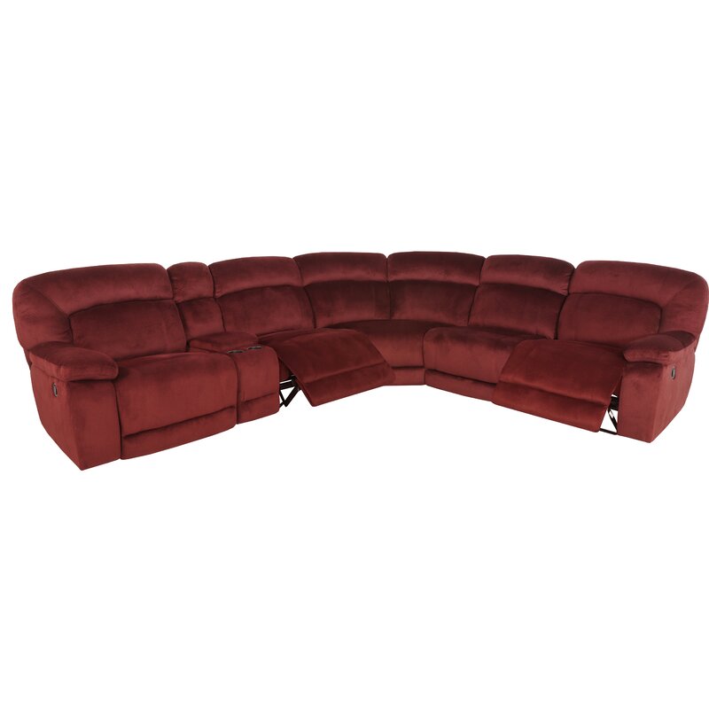 Red Barrel Studio Fenton Symmetrical Reclining Sectional Wayfair