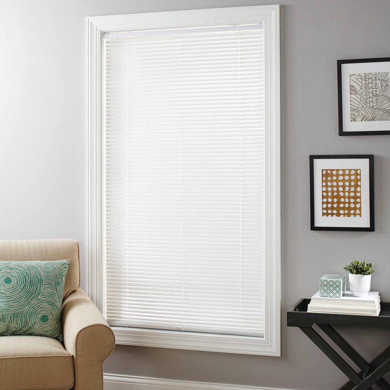 Sweet Home Collection Vinyl Cordless RoomDarkening Mini Horizontal
