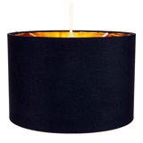 Gold Lined Black Lampshade Wayfair Co Uk Gold Lined Black Lampshade Wayfair Co Uk