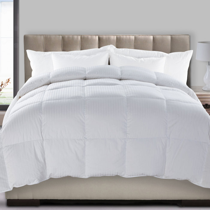 Alwyn Home Suprelle Fusion Blend Round All Season Down Comforter