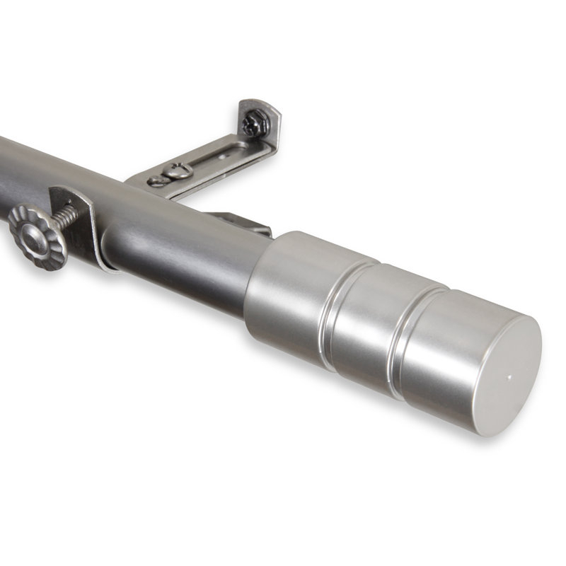 Wade Logan Chesson Single Curtain Rod And Hardware Set Reviews