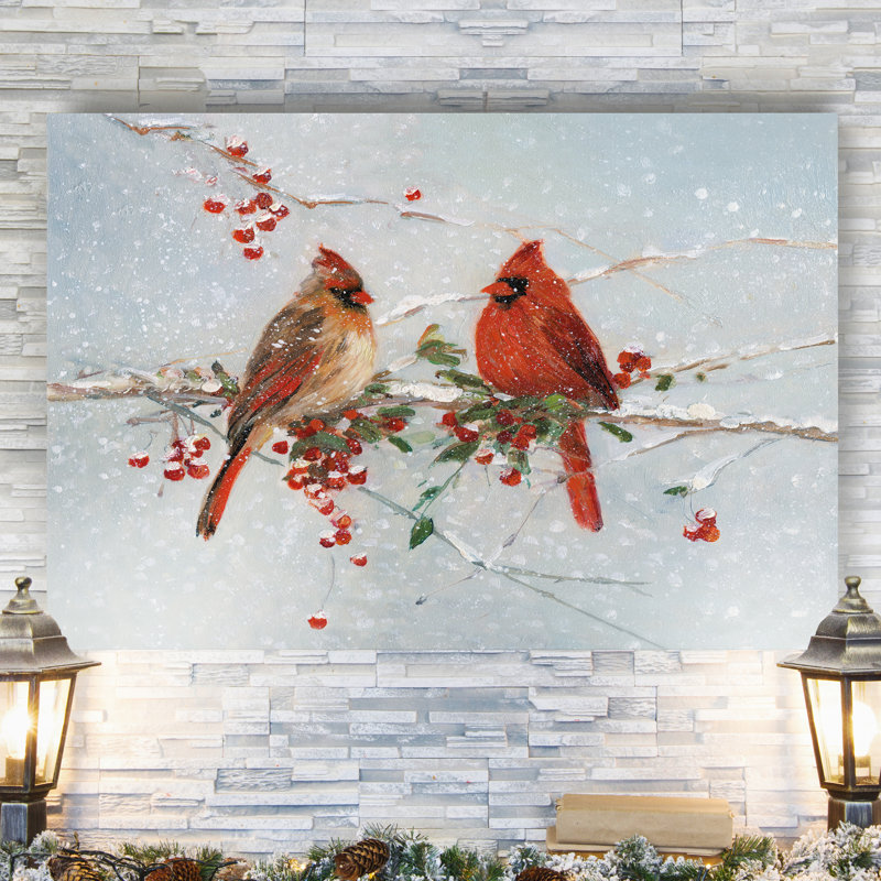 The Holiday Aisle Cardinals In Winter Gallery By Parvez Taj 1