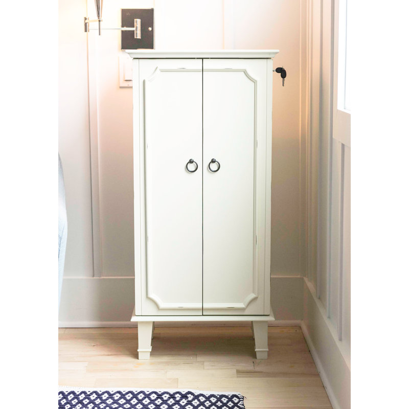 Enloe Free Standing Jewelry Armoire With Mirror Reviews Joss