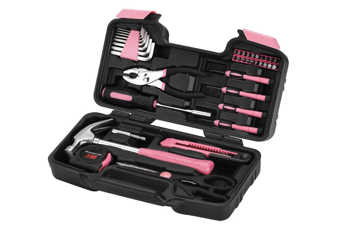 39 Piece General Household Hand Tool Kit