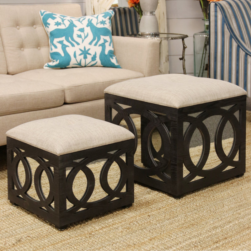 House of Hampton Yarm 2 Piece Cube Ottoman Set & Reviews | Wayfair House of Hampton Yarm 2 Piece Cube Ottoman Set & Reviews | Wayfair