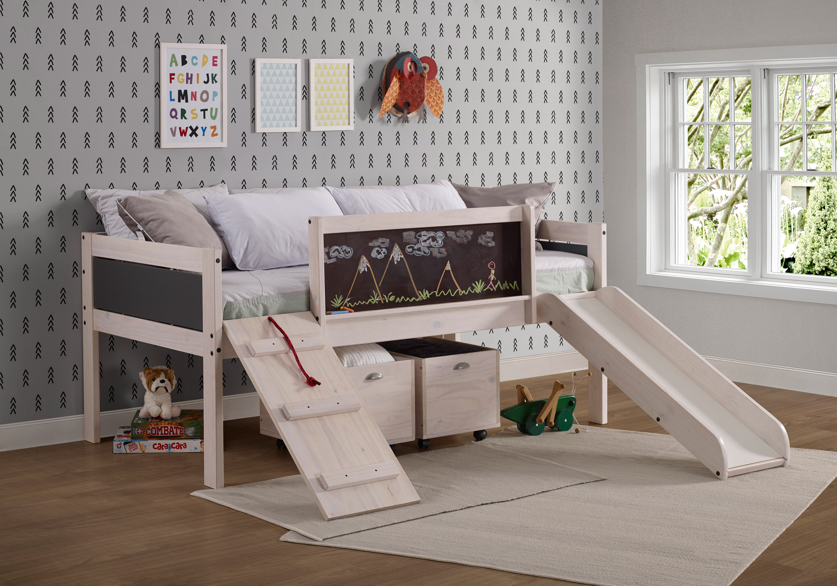 Zoomie Kids Schlemmer Twin Low Loft Bed With Drawers Reviews Zoomie Kids Schlemmer Twin Low Loft Bed