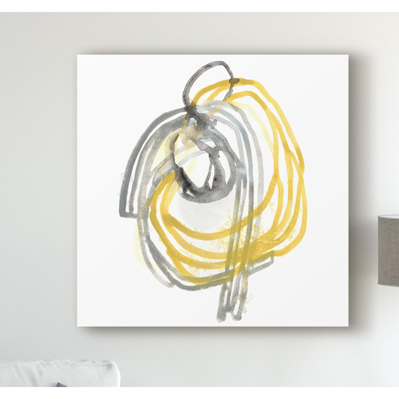 East Urban Home String Orbit Ii Acrylic Painting Print On