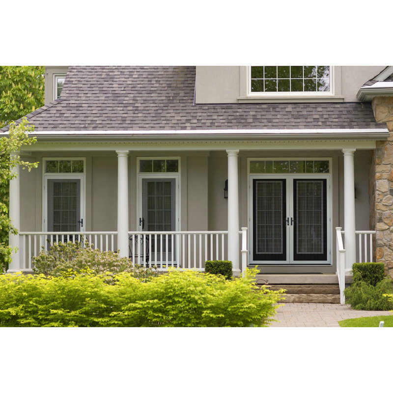Titan Security Doors Meshtec Double Surface Mount Ultimate Security Screen Door Wayfair