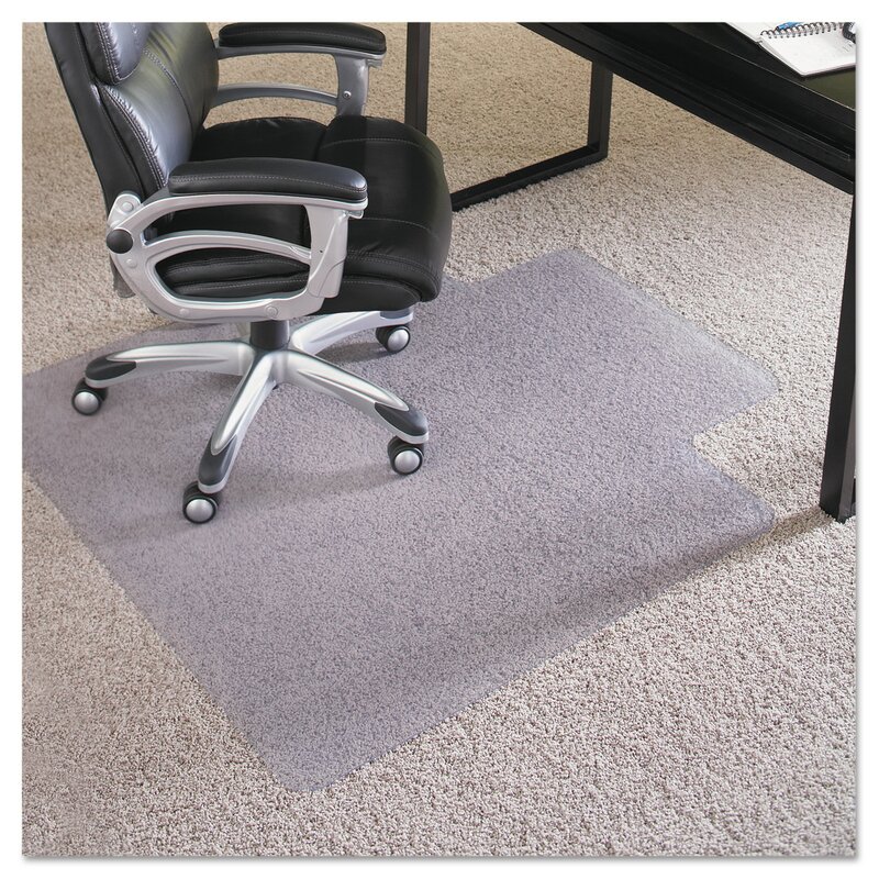 ES Robbins Lip High Pile Carpet Beveled Edge Chair Mat \u0026 Reviews | Wayfair