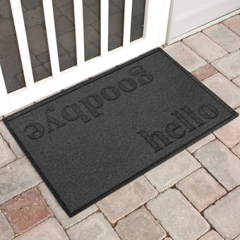 Tucker Murphy Pet Beaupre 36 In X 23 In Non Slip Outdoor Door Mat Reviews Wayfair