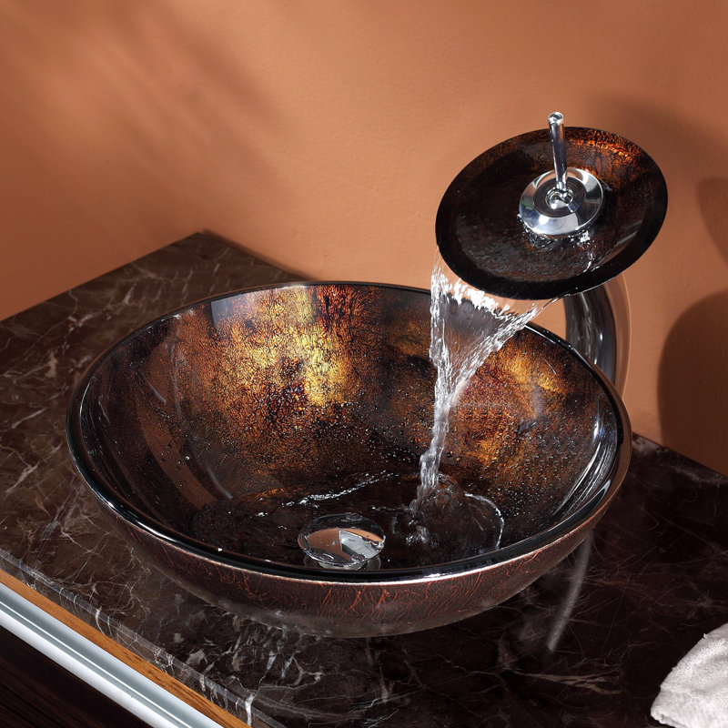 Bathroom Sinks Wayfair kraus copper pluto circular vessel bathroom sink & reviews | wayfair Bathroom Sinks Wayfair kraus copper pluto circular vessel bathroom sink & reviews | wayfair