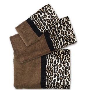 Animal Print Hand Towels You Ll Love Wayfair 3 Piece 100 Cotton Towel Set