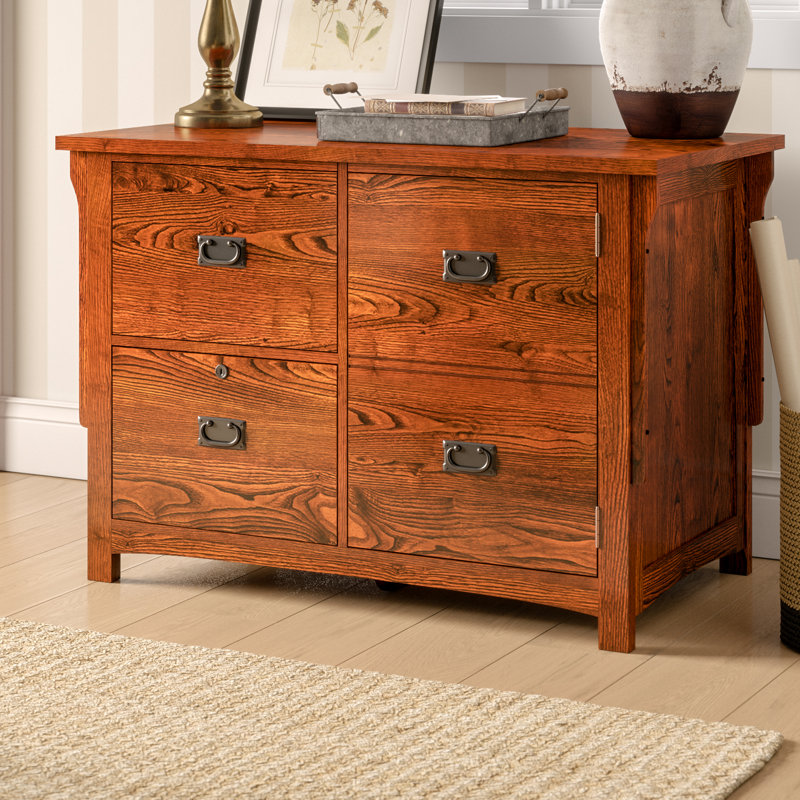 Birch Lane Heritage Limon 2 Drawer Lateral Filing Cabinet With