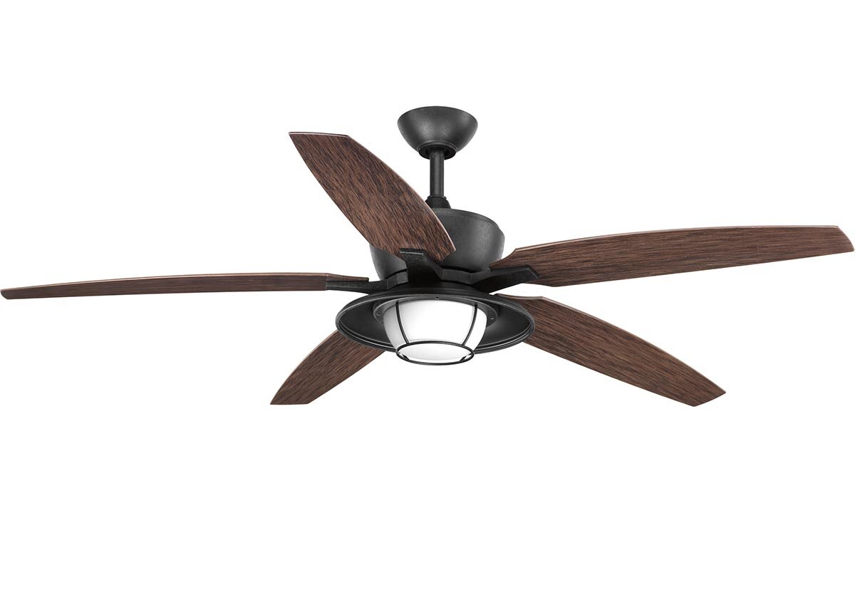 Breakwater Bay 60 Milmont 5 Blade Outdoor Led Ceiling Fan With