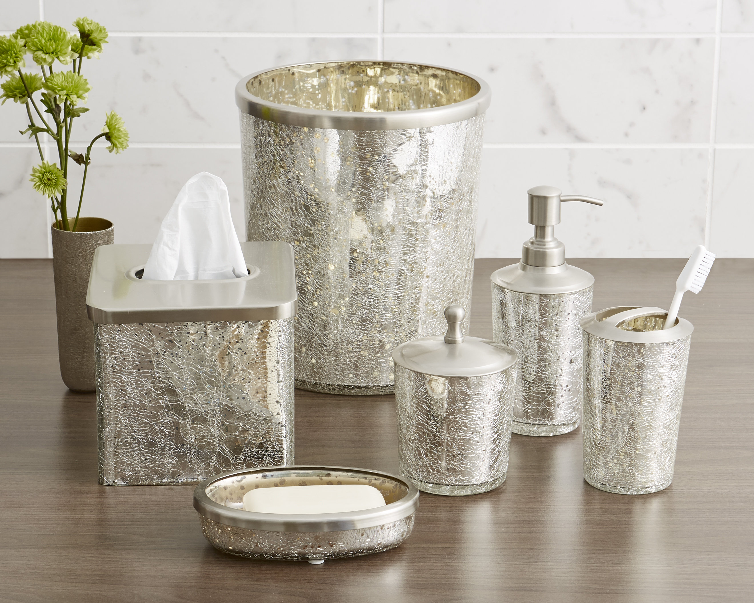 Ice 6 Piece Bathroom Accessory Set Reviews Joss Main Ice 6 Piece Bathroom Accessory Set