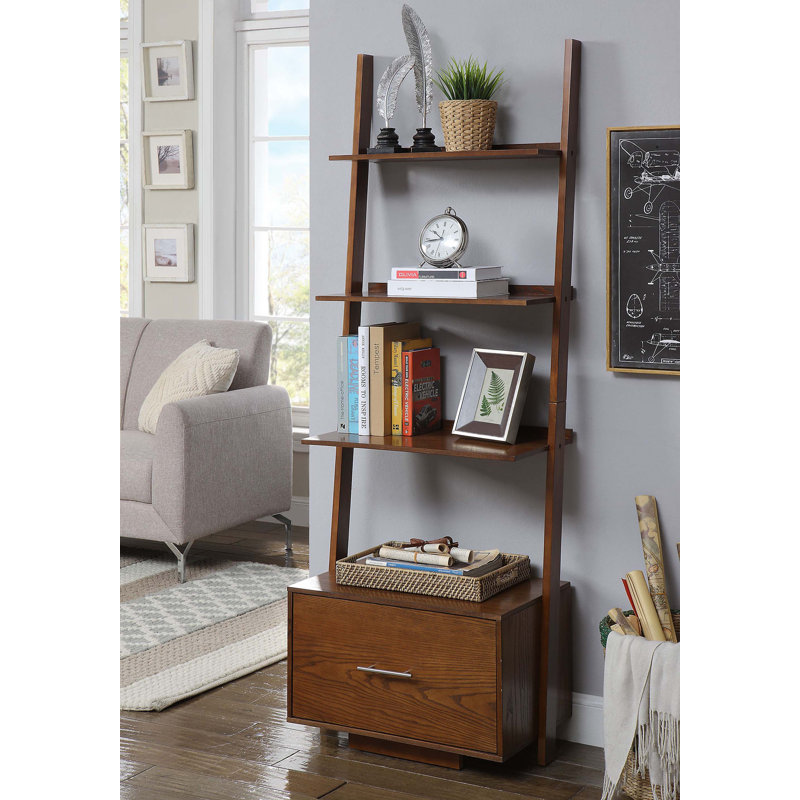 Mercury Row Carlucci Ladder Bookcase Reviews Wayfair