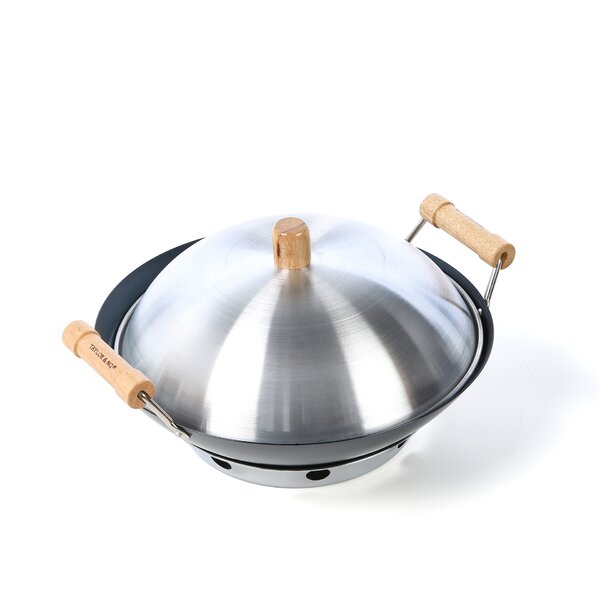 14 inch deep frying pan