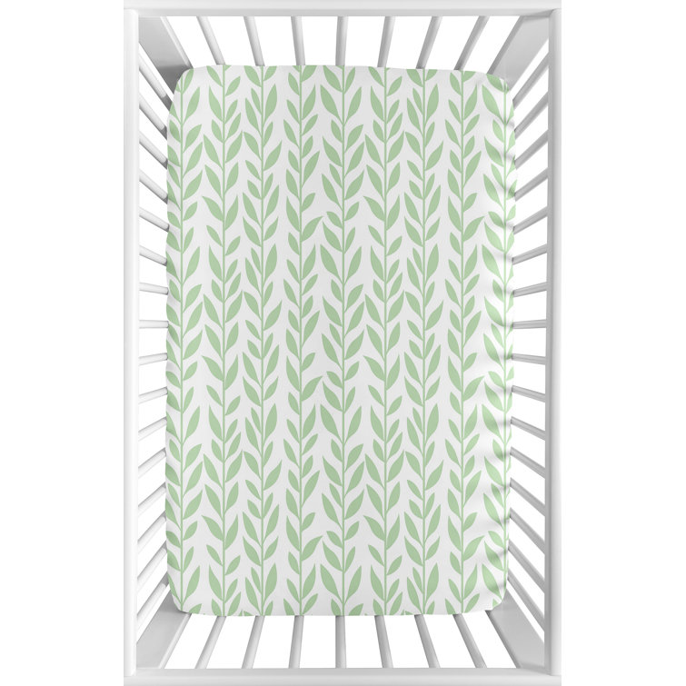 leaf crib sheet