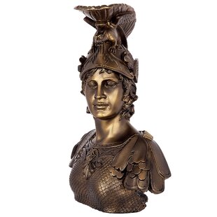 Set of 10 Mini  Greek Bust Figurine Statues Mythology Decor Sculptures Greece