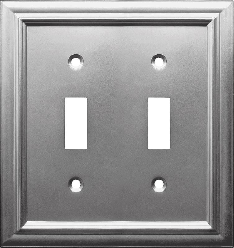 2-Gang Toggle Light Switch Wall Plate