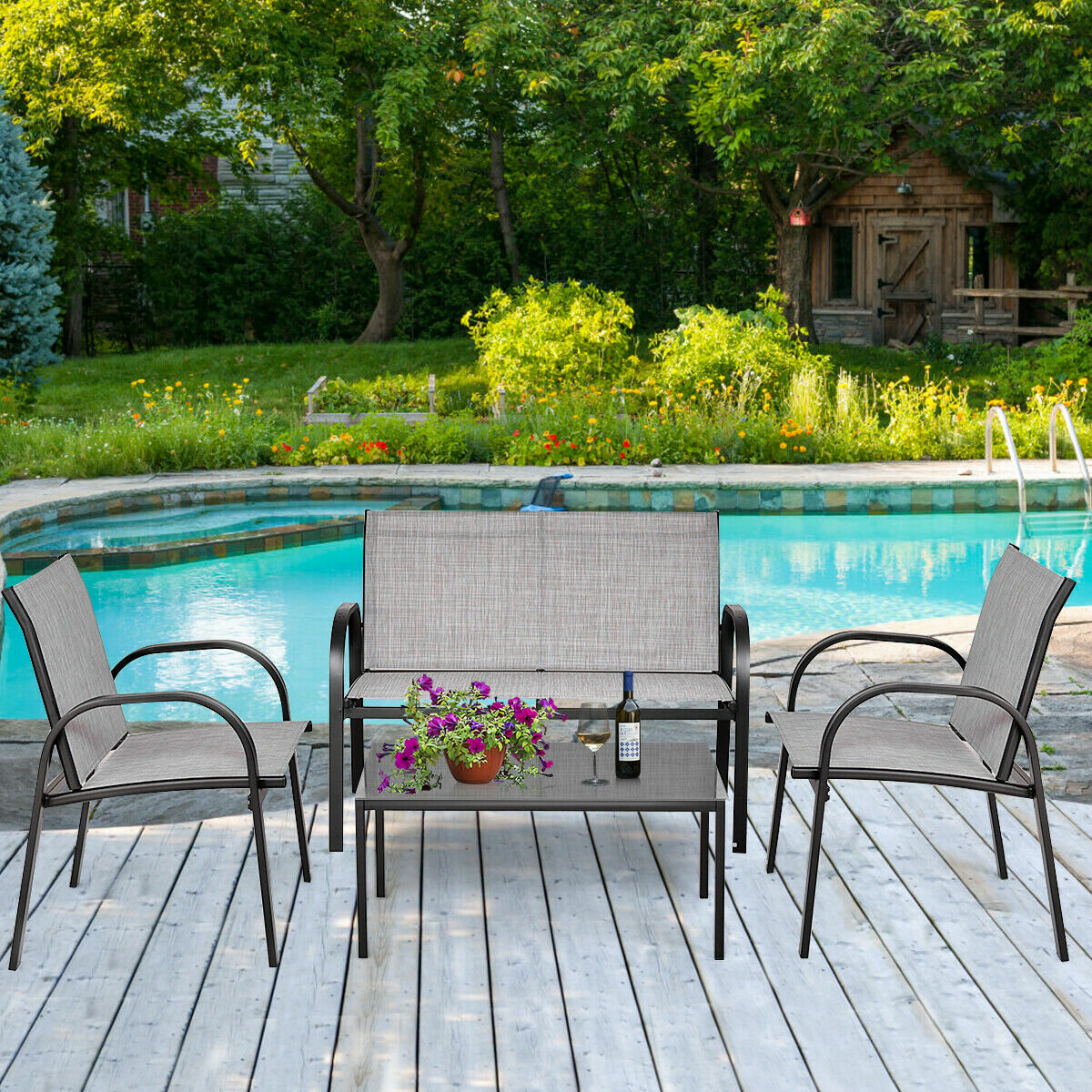 Stone Patio Furniture Wayfair