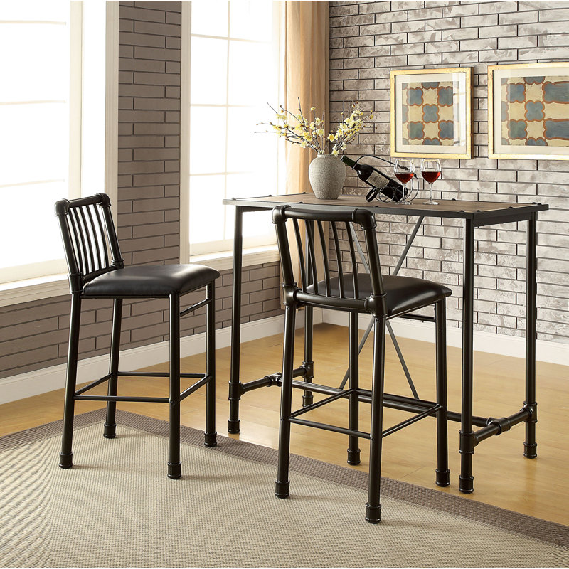 Elora 3 Piece Pub Table Set