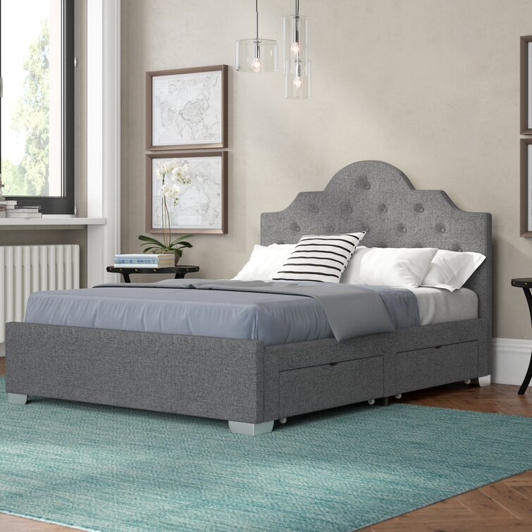 Brayden Studio Myles Upholstered Storage Bed Frame Reviews Wayfair Co Uk