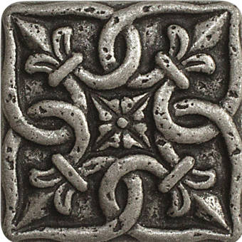Elitetile Padova 1 63 X 1 63 Metal Decorative Tile In Bronze Wayfair