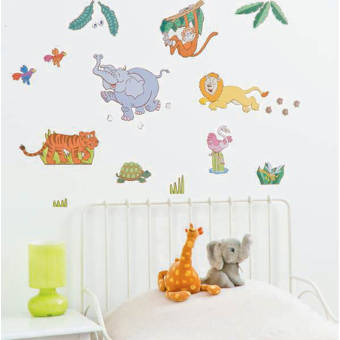safari nursery wall decals