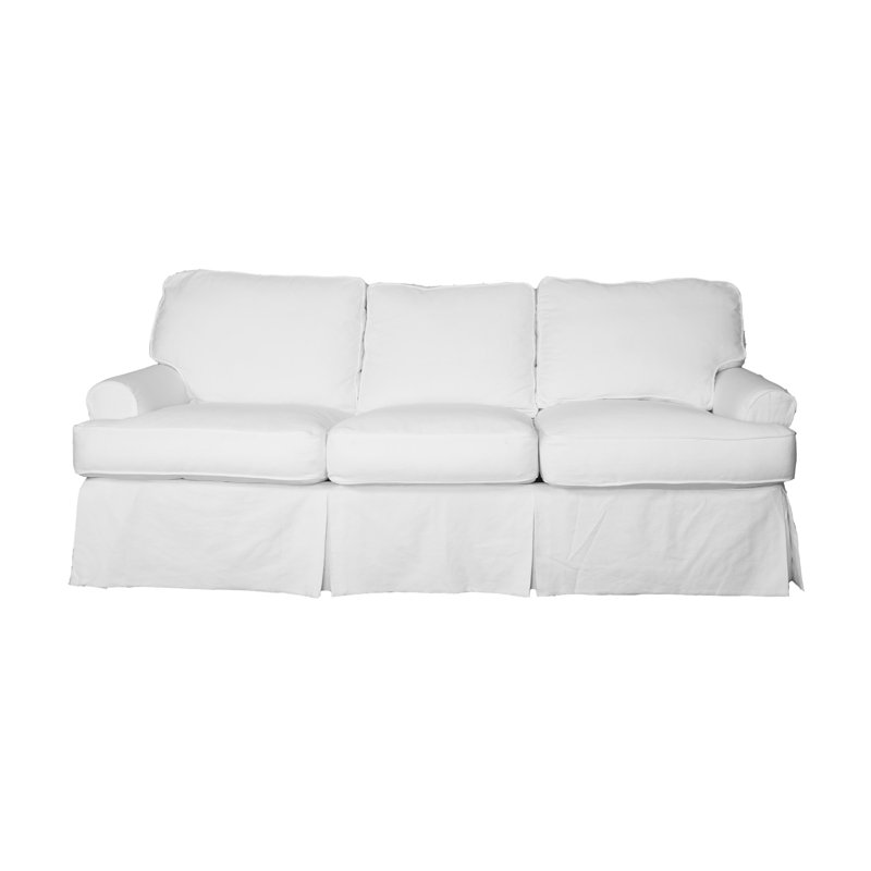 Beachcrest Home Rundle T Cushion Sofa Slipcover Reviews Wayfair