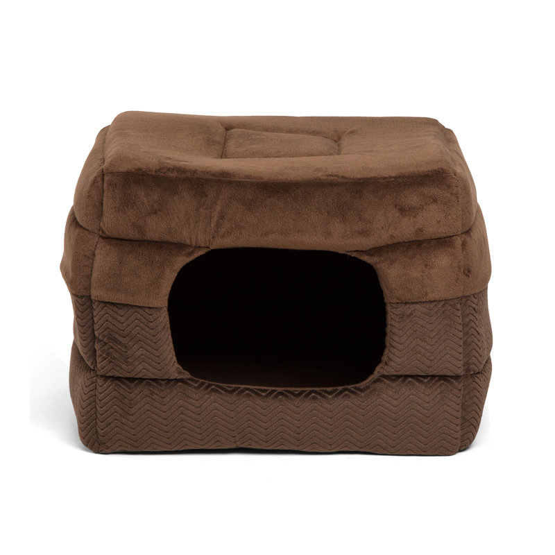 Best Friends By Sheri 2in1 Pet CubeCuddler Flair Dark Chocolate Dog