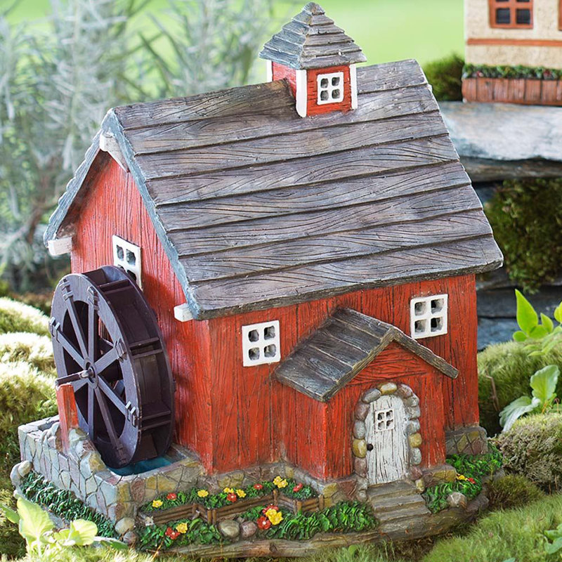 Fairy Garden Supplies Wayfair Miniature Fairy Garden Solar Mill
