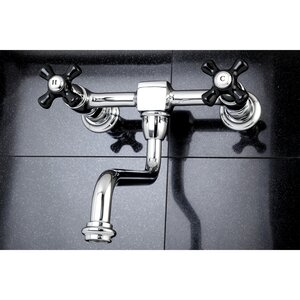 Duchess Wall Mount Center Vessel Faucet Double Handle