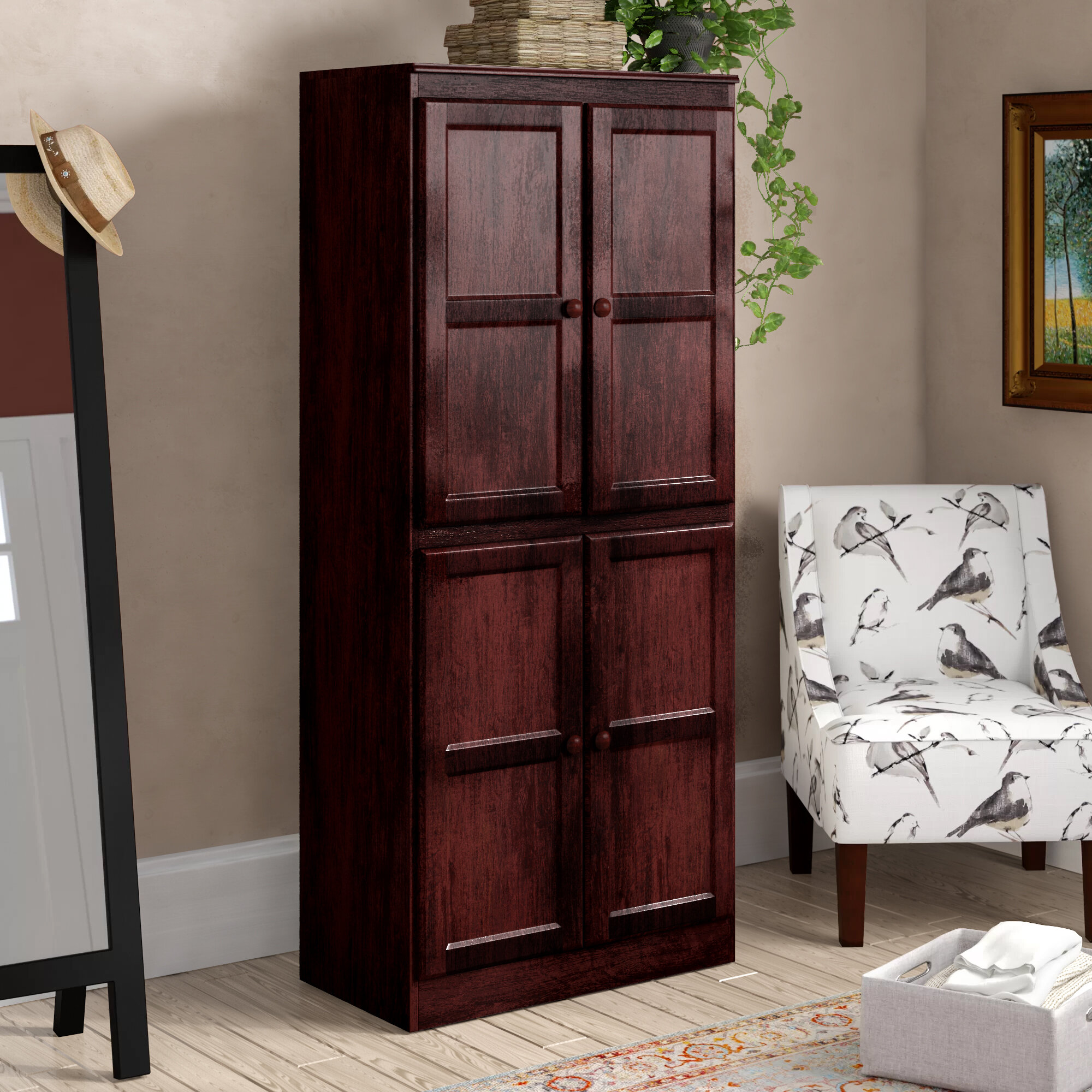 Darby Home Co Kesterson 4 Door Storage Cabinet Reviews Wayfair