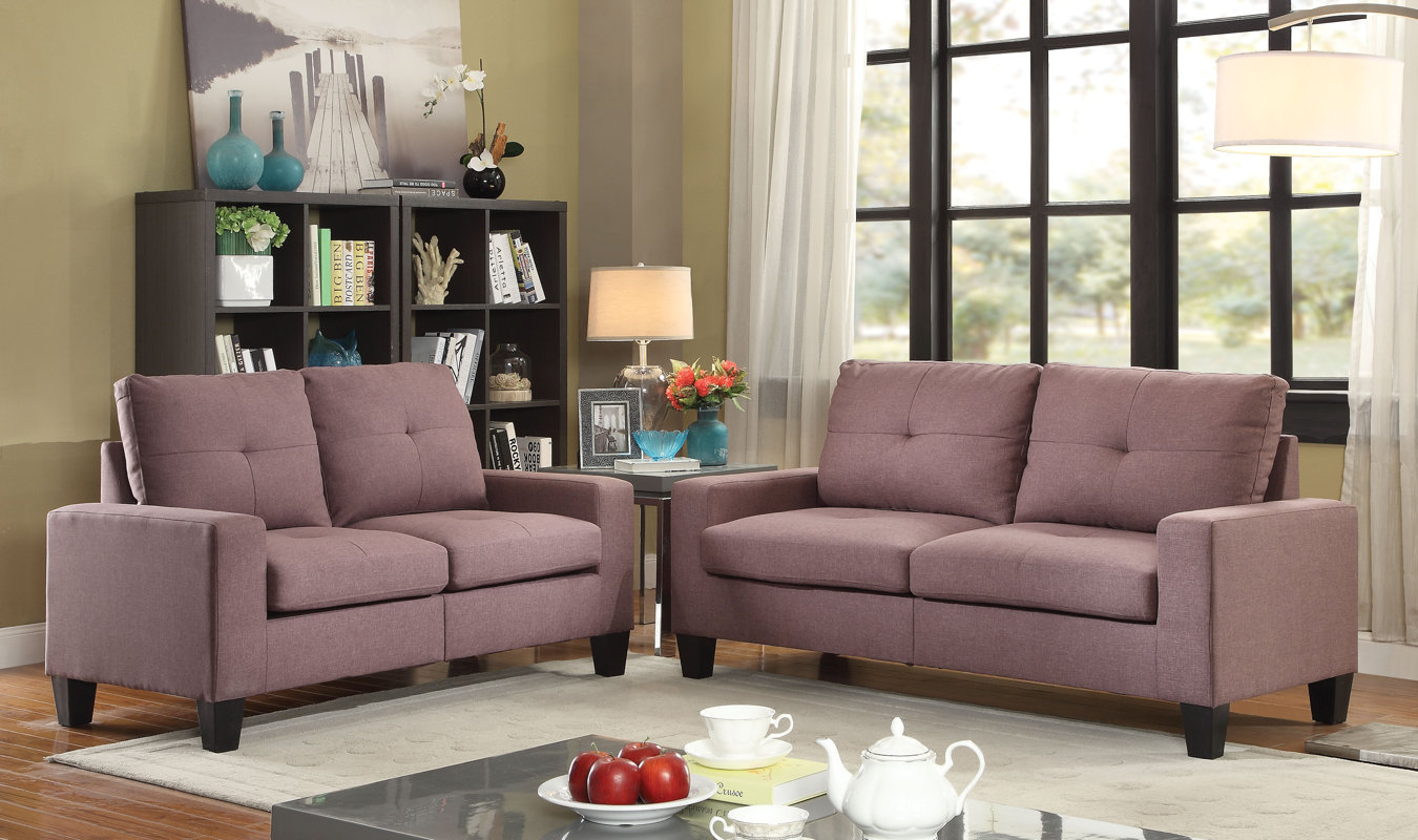 Acme Furniture Platinum Ii 2 Piece Living Room Set Reviews Wayfair Platinum Ii 2 Piece Living Room Set