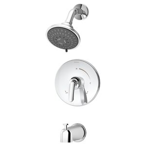 Elm Pressure Balance Tub and Shower with Lever Handle